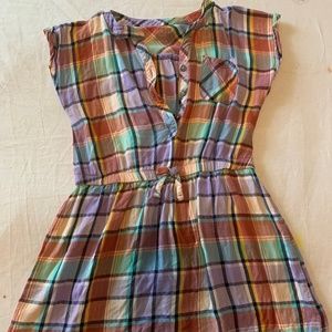 Short Plaid Dress
